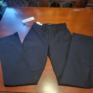 Parasuco Leggings Black Pullon Pants Ponte Spandex Comfort Size 4